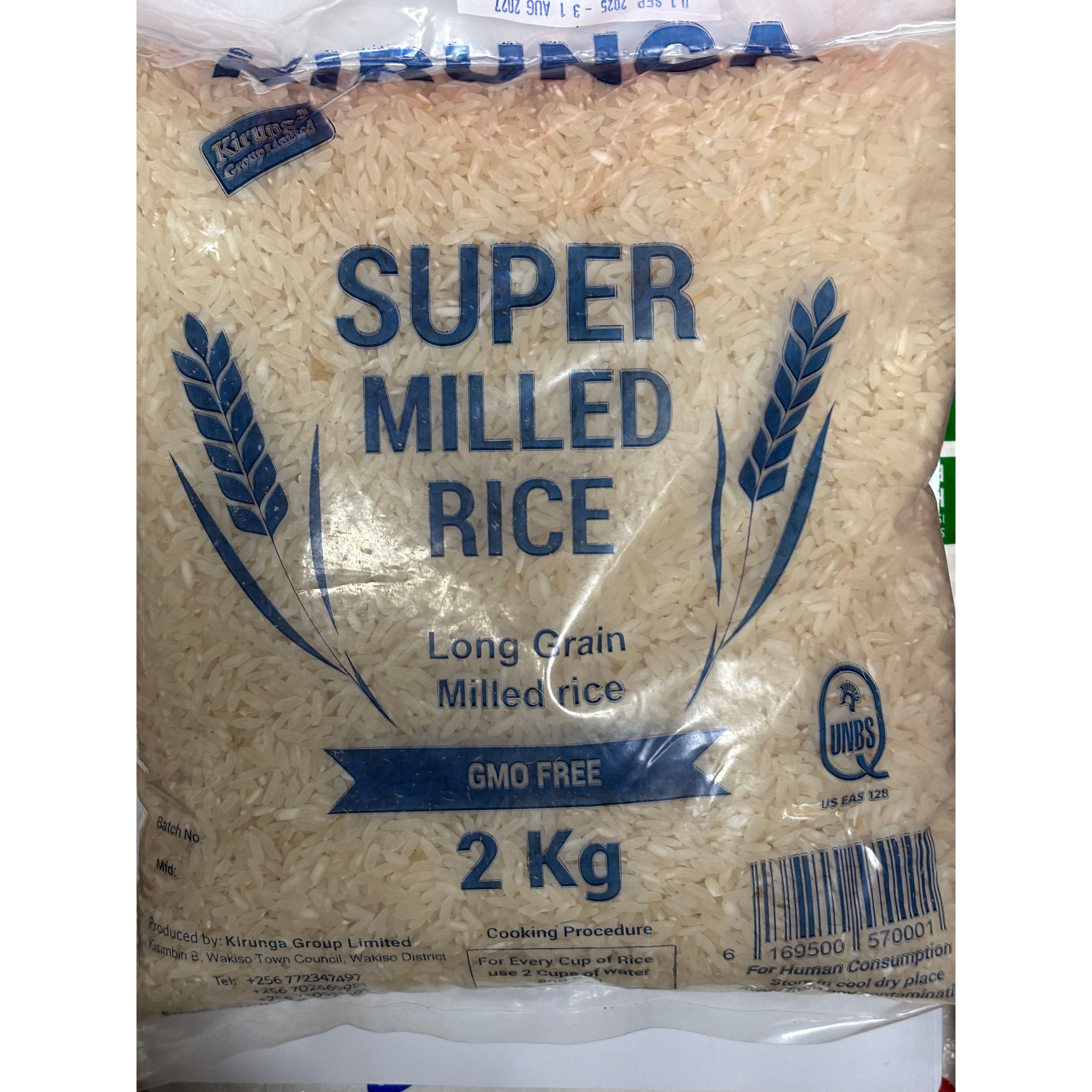 Kirunga Super Mill Long Grain Milled Rice Product Of Uganda Owino kirunga-super-mill-long-grain-milled-rice-product-of-uganda-owino