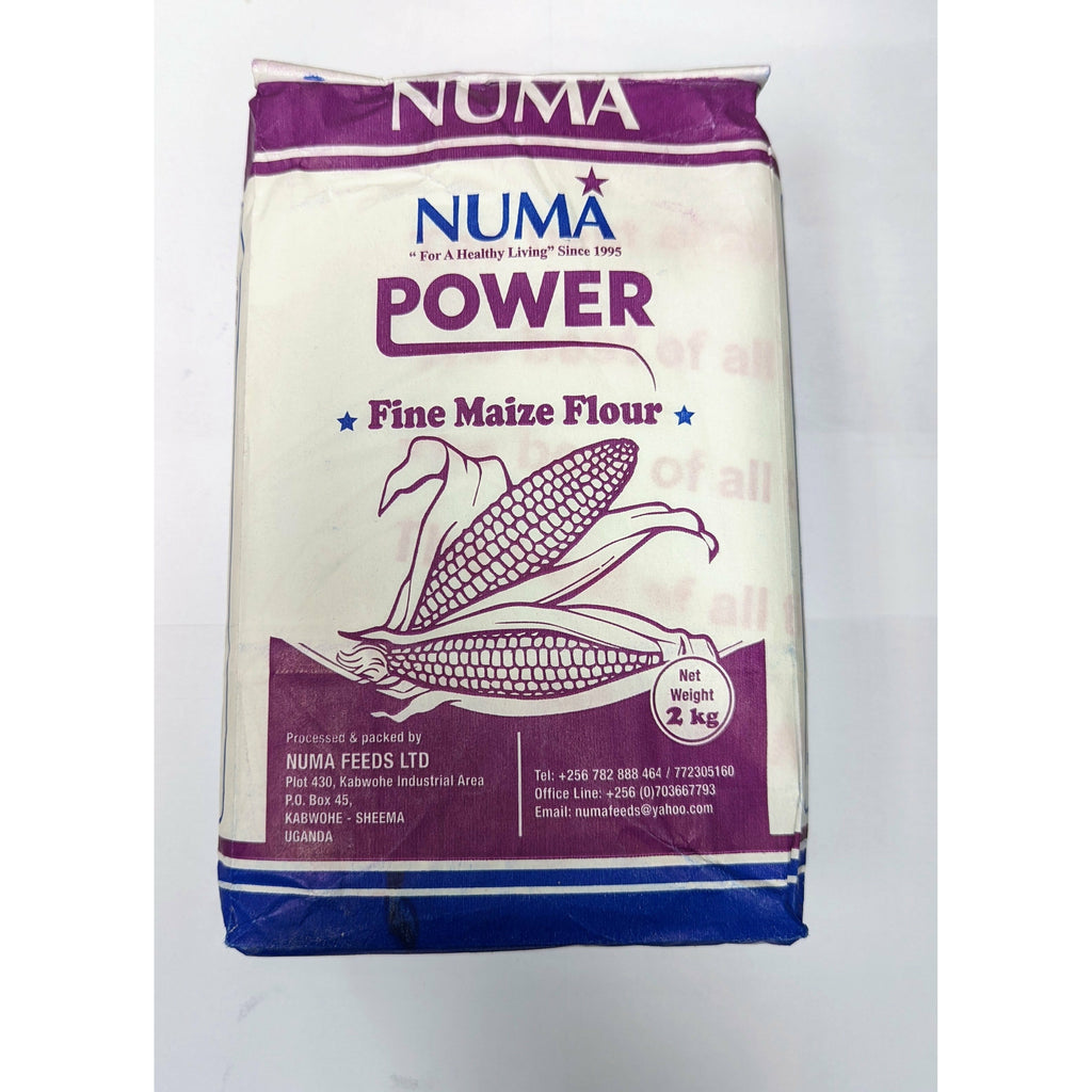 Numa Power Fine Maize (Posho) Flour (Product of Uganda) Owino supermarket