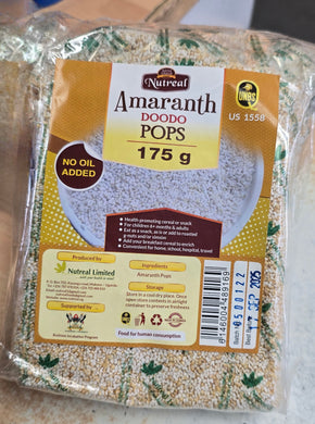 Amaranth Doodo Pops (Product of Uganda)