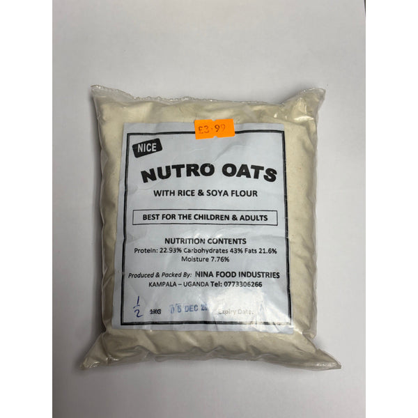 Nutro Oats with rice & soya flour (Product of Uganda)