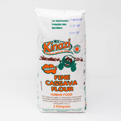 Kinaza Cassava Flour 2kg (Product of Rwanda)