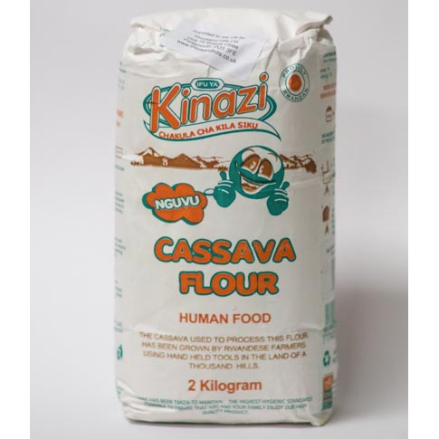 Kinazi Fine Cassava Flour 1kg (Product of Rwanda)