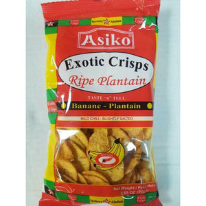 Asiko Ripe Plantain Exotic Crisps