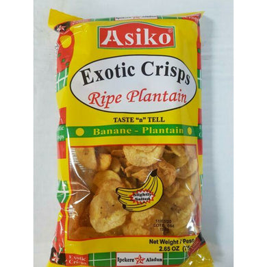Asiko Ripe Plantain Exotic Crisps
